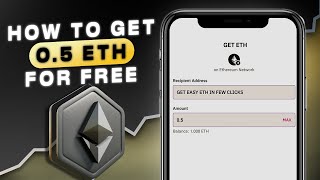 Claim Your Crypto Crown Free 05 ETH Guide [upl. by Nnadroj]