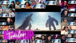 Godzilla x Kong  The New Empire  Trailer 2 Reaction Mashup 🙊🦖  Warner Bros Pictures [upl. by Aihsei]