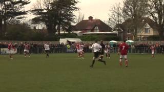 Eastbourne United 24 Sholing FC  FA Vase Semi Final 2nd leg  Saturday 5 April 2014 [upl. by Yesmar]