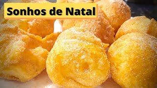 Sonhos de Natal Super Fofos  Receita Portuguesa [upl. by Xer]