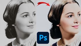 NEW Photo Restoration Filter in Photoshop 2023 [upl. by Tu485]