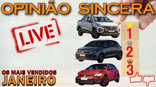 Carros mais vendidos de Janeiro 2024 Strada segue líder HB20 subiu de posição Polo no pódio [upl. by Ecirtaed]