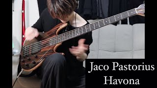 Havona Jaco Pastorius short improvisation Shorts [upl. by Letnoj]