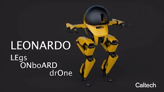 Leonardo The Skateboarding Slacklining Robot [upl. by Awe]