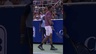 Gael Monfils Shows Out Against Carlos Alcaraz at CincyTennis 2024 shorts tennisplayer tennis [upl. by Eillen]