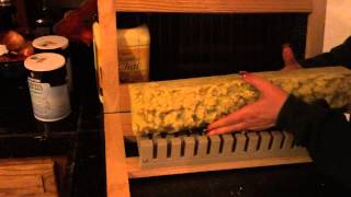 Cutting Cedarwood and Tea Tree Oil Hot Process Soap with Recipe [upl. by My]