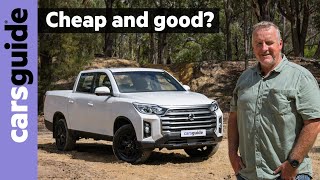 Offroad test 2023 SsangYong Musso review XLV Ultimate  Is Koreas 4WD pickup adventureready [upl. by Artemis]