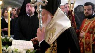 Ecumenichal Patriarch Chanting Akathist [upl. by Talie969]