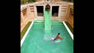 120 Days Building Underground Swimming Pool House [upl. by Maharva]