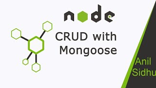 Node JS tutorial 40 CRUD with Mongoose [upl. by Nrol347]