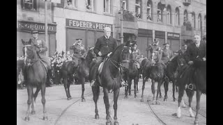 Oslavy 15 let Československé republiky 1933 TG Masaryk na koni [upl. by Ahsaf241]