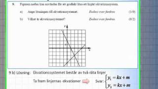 Linjära Ekvationssystem  Nationellt prov [upl. by Arodnahs]