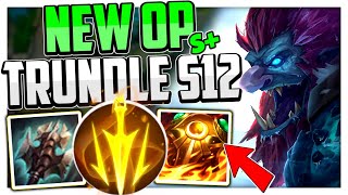 NEW LETHAL TEMPO TURNS TRUNDLE INTO A S TIER CARRY  How to Play Trundle Season 12 Jungle Guide [upl. by Woodrow]