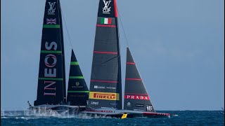 America’s Cup day 7 Spithill Ainslie Brezzi Arrivabene [upl. by Keelia]