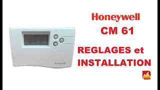 Comment installer et programmer un thermostat Honeywell CM61 [upl. by Gildea558]