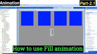 How to do Fill animation in SCADA  Factory talk view studio  Animation part 2 [upl. by Raveaux]