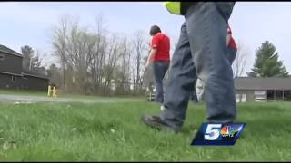 Volunteers Conduct Hypodermic Needle Sweep [upl. by Anitsirk]