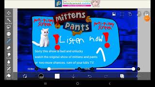 ⚠️Warning⚠️ Mittens and pants AntiPiracy Screen Real at kids TV [upl. by Nosidda]