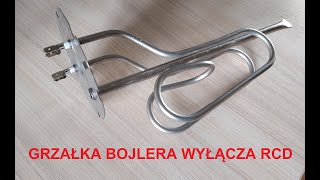 przebicie w grzałce bojlera [upl. by Oralia]