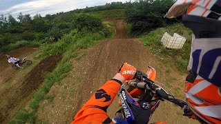 KTM SXF 350 2011 HGS First Laps MCC Weilerswist GoPro Hero 4 Silver [upl. by Dell427]