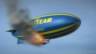 Good Year Blimp Pilot Saves Passengers in Germany Then Dies in Crash [upl. by Asreht803]