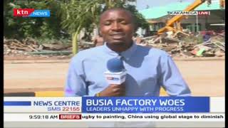 Busia sugar industry Raila to launch new factory on 12th Dec [upl. by Silden]