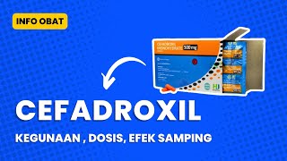 Obat CEFADROXIL  Kegunaan Dosis Efek Samping [upl. by Laeria336]