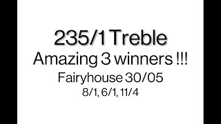 2351Treble at Fairyhouse on 3005 [upl. by Nonac]