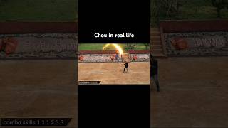 real life chou mobilelegends mlbb reallife real [upl. by Anyah243]