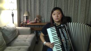 Accordion Solo 手风琴独奏《草原牧歌》 [upl. by Naanac]