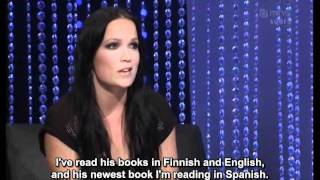 Tarja Turunen  interview on Korkojen Kera Show  November 2011 [upl. by Yddeg779]