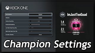 Settings To Use For CHAMPION  Rainbow Six Siege [upl. by Ahselat906]