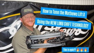 Tuning your Mathews Lift X bow with Limb Shift Technology EDITED [upl. by Leelahk]