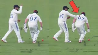 Rohit Sharma Punched Sarfaraz Khan After This Mistake In Prime Ministers Xi Vs India Warm up Match 😲 [upl. by Doble]