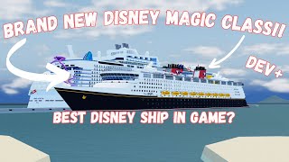 DISNEY MAGIC CLASS FULL TOUR  Cruise line simulator a new era  DEV [upl. by Aviv]