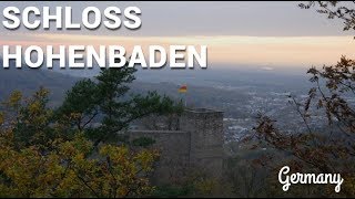 Castle Ruins Baden Baden  Germany [upl. by Anawak]