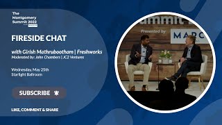 Fireside Chat with Girish Mathrubootham Freshworks [upl. by Tray]