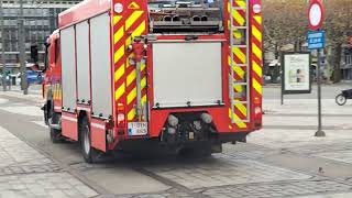 spoed brandweer Antwerpen centrum naar automatische brand melding [upl. by Suellen]