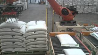 KUKA High speed palletizing [upl. by Sillek]