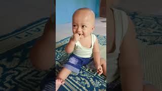 Renyay bgt ketawanya dek 😅 babyaksara cutebaby masyaallahtabarakallah shorts [upl. by Buhler]