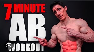 Intense Ab Workout 7 Minutes  FOLLOW ALONE [upl. by Donavon211]