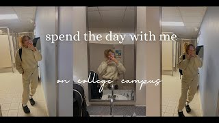 vlog spend the day with me on college campus  DAY KYREE ♡ [upl. by Tracie875]