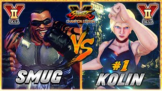 SFV CE 🔥SMUG Balrog vs NEON 1 Online KOLIN  Ranked Sets 🔥 SF5 TenSFV [upl. by Mansfield189]