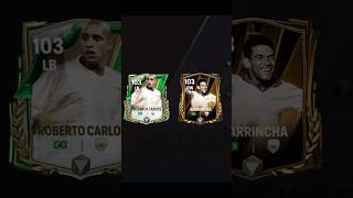 ROBERTO CARLOS 🇧🇷 VS BRAZIL 🇧🇷 CARDS IN FC MOBILE fcmobile24 fcmobile fifa shorts viral [upl. by Cunningham]