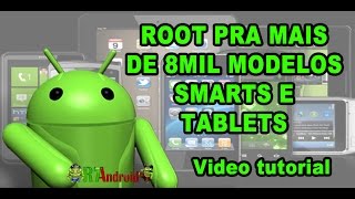 Root para mais de 8mil modelos de smart e Tablets da China e Nacional  R7Android [upl. by Curr]