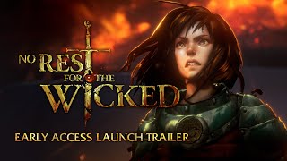 No Rest for the Wicked  Official Steam Early Access Launch Trailer [upl. by Annie]