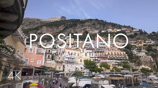 Positano  Italy  Walking Tour  4K [upl. by Jerad670]