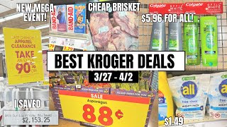 BEST KROGER DEALS  EASY ALL DIGITAL COUPONING DEALS  I SAVED OVER 2000  327  42 [upl. by Egdamlat]