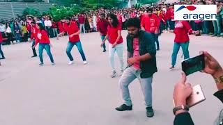 Flashmob at Aragen life sciences Hyderabad 2022 pharma gvkbio pharmaceuticalcompanies aragen [upl. by Manfred]