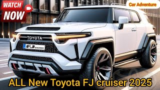 NEW 2025 Toyota FJ cruiser Finally Reveal  First Look interior and exterior Car Adventure [upl. by Trish]